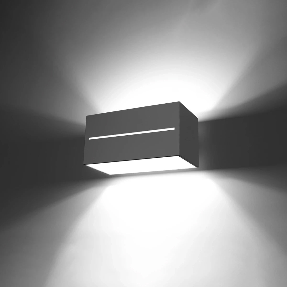 Aluminium Wall Light With Lobo Maxi Lamp - Deep Space