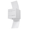 Aluminium Wall Light With Loreto Glass Lamp - Deep Space