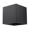 Aluminium Wall Light With Quad 1 Lamp - Deep Space