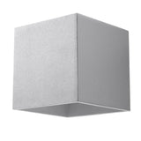Aluminium Wall Light With Quad 1 Lamp - Deep Space