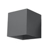 Aluminium Wall Light With Quad 1 Lamp - Deep Space