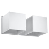 Aluminium Wall Light With Quad 2 Lamp - Deep Space