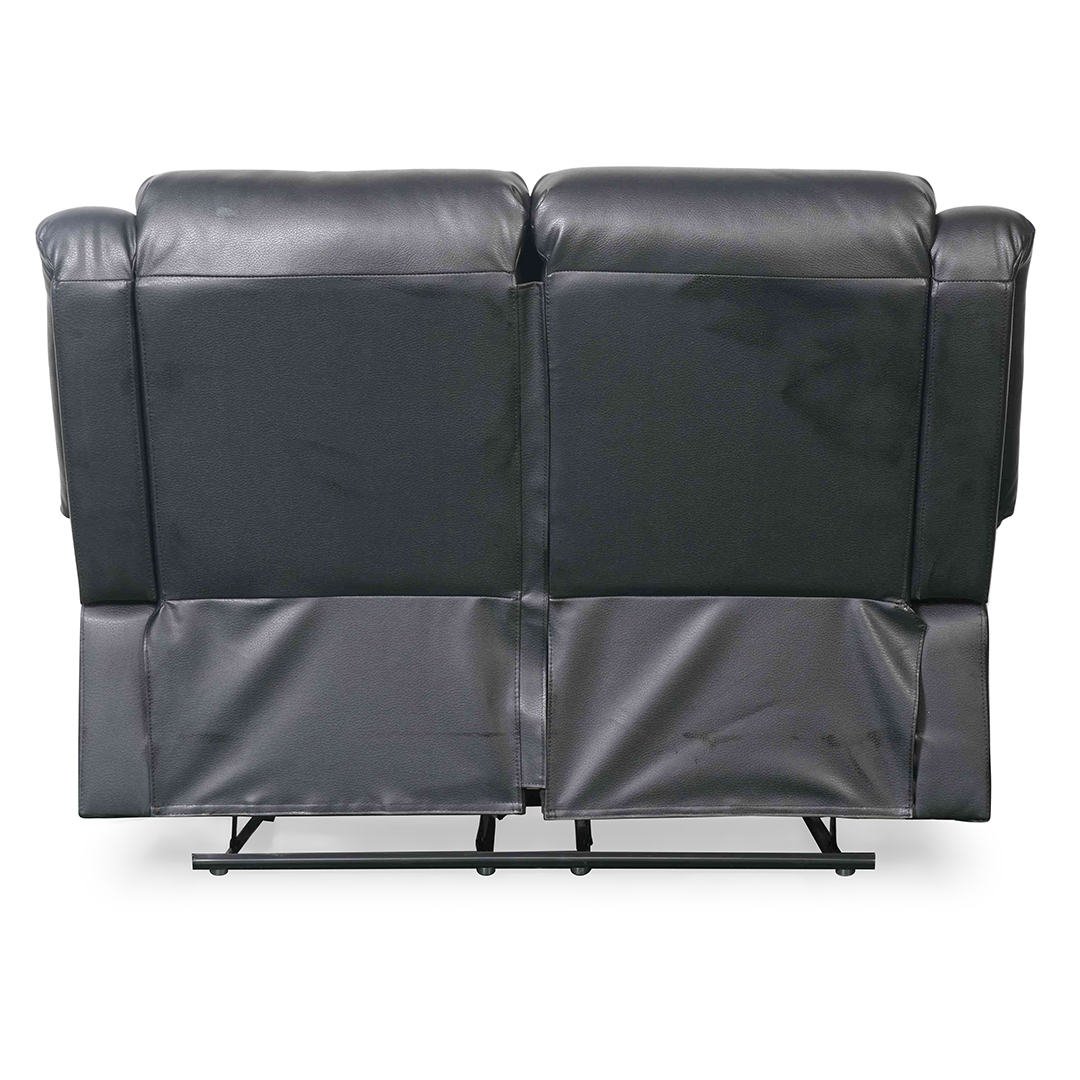 Bonded Leather 2 Seater Sofa Manual Recliner - Conrad