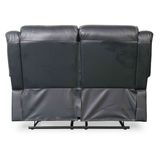 Bonded Leather 2 Seater Sofa Manual Recliner - Conrad