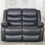 Bonded Leather 2 Seater Sofa Manual Recliner - Conrad