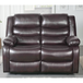 Bonded Leather 2 Seater Sofa Manual Recliner - Conrad