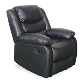 Bonded Leather Armchair Manual Recliner - Conrad