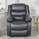 Bonded Leather Armchair Manual Recliner - Conrad