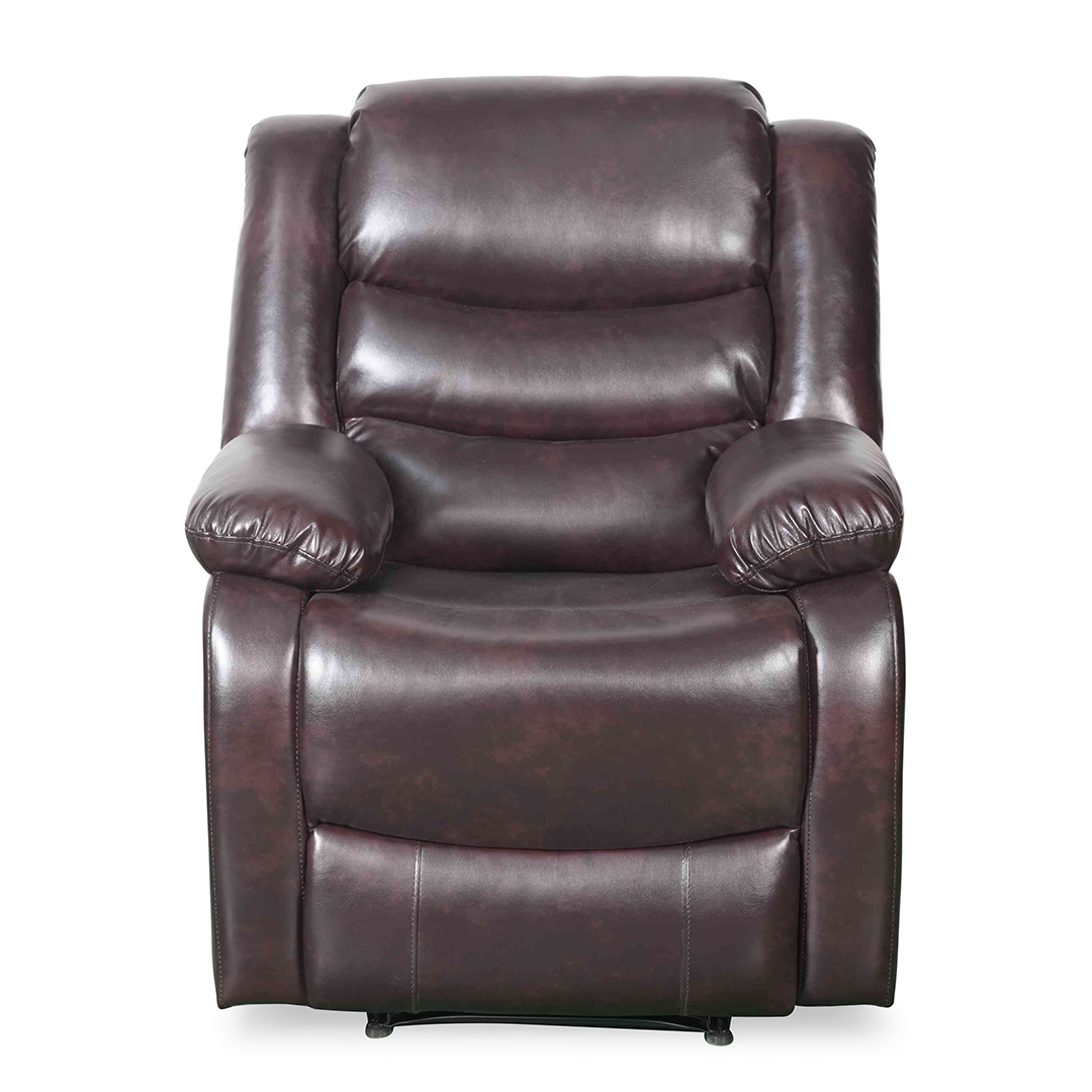 Bonded Leather Armchair Manual Recliner - Conrad