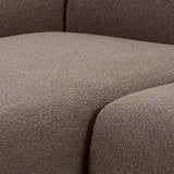 Boucle Fabric 2 Seater Chaise Longue Sofa Facing Left Handed - Midfield