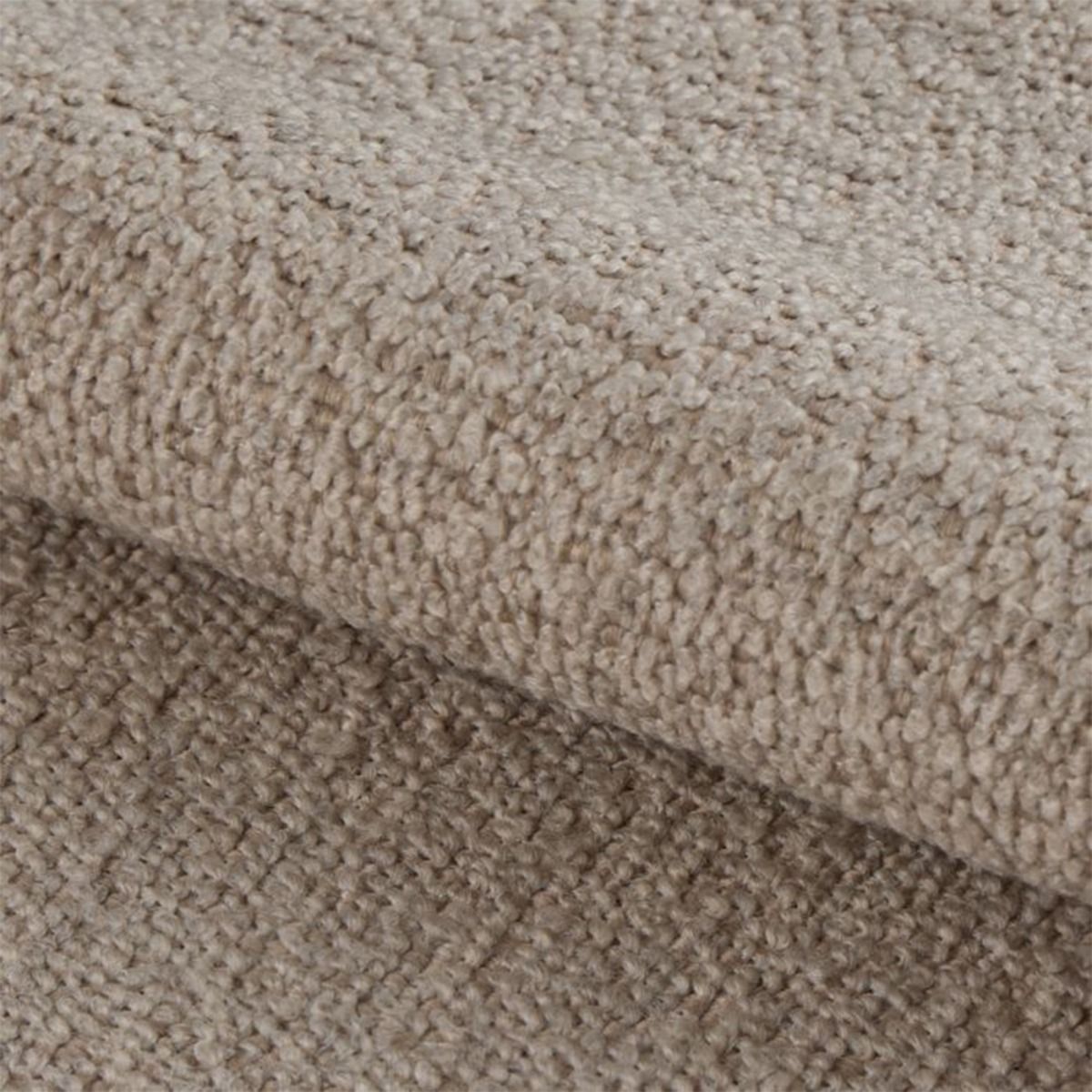 Boucle Fabric 2 Seater Chaise Longue Sofa Facing Right Handed - Midfield