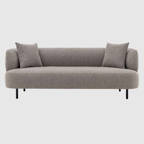 Boucle Fabric 3 Seater Sofa 202cm Wide - Luma