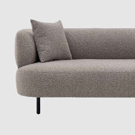 Boucle Fabric 3 Seater Sofa 202cm Wide - Luma