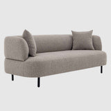 Boucle Fabric 3 Seater Sofa 202cm Wide - Luma