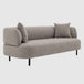 Boucle Fabric 3 Seater Sofa 202cm Wide - Luma