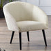 Boucle Fabric Accent Chair - Amari