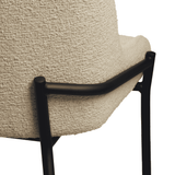 Boucle Fabric Accent Chair - Westbury