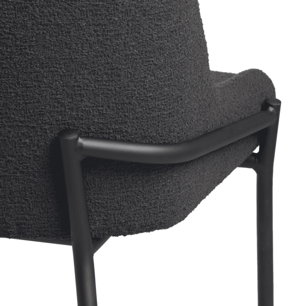 Boucle Fabric Accent Chair - Westbury