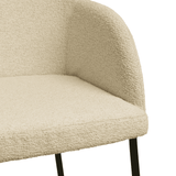 Boucle Fabric Armchair - Westbury
