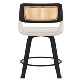 Boucle Fabric Bar Chair - Bromley