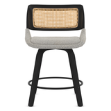 Boucle Fabric Bar Chair - Bromley