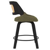 Boucle Fabric Bar Chair - Bromley