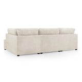 Boucle Fabric Corner Sofa in U Shape - Carnaby