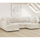 Boucle Fabric Corner Sofa in U Shape - Carnaby