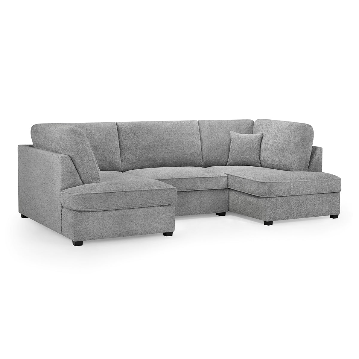 Boucle Fabric Corner Sofa in U Shape - Carnaby