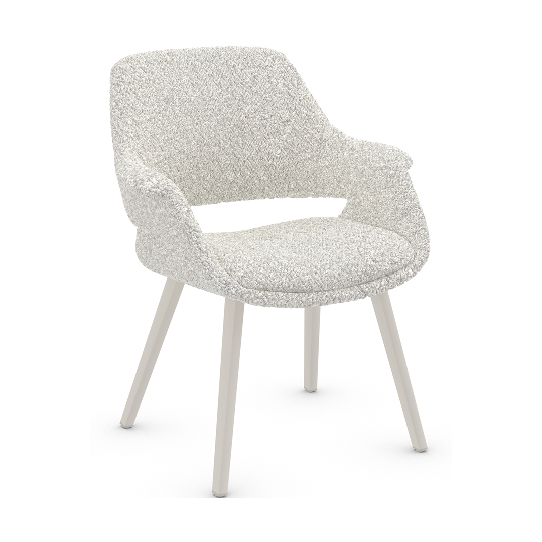 Boucle Fabric Dining Chair - Kelling