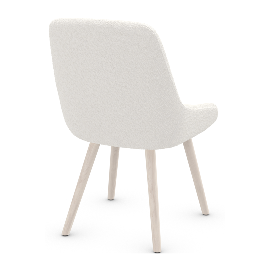 Boucle Fabric Dining Chair - Norsley