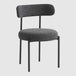 Boucle Fabric Dining Chairs 50cm Wide in Set Of 2 - Flora