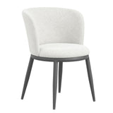 Boucle Fabric Dining Chairs in Set Of 2 - Nova