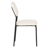 Boucle Fabric Dining Chairs in Set Of 4 - Sheldon