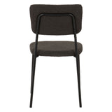 Boucle Fabric Dining Chairs in Set Of 4 - Sheldon