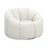 Boucle Fabric Swivel Chair - Nao