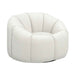 Boucle Fabric Swivel Chair - Nao