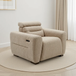 Boucle Weave Fabric Armchair Electric Recliner - Tokyo