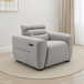 Boucle Weave Fabric Armchair Electric Recliner - Tokyo
