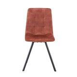 Brushed Velvet Dining Chairs in Set Of 4 - Cadiz