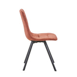Brushed Velvet Dining Chairs in Set Of 4 - Cadiz