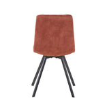 Brushed Velvet Dining Chairs in Set Of 4 - Cadiz