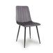 Brushed Velvet Dining Chairs in Set Of 4 - Lisbon