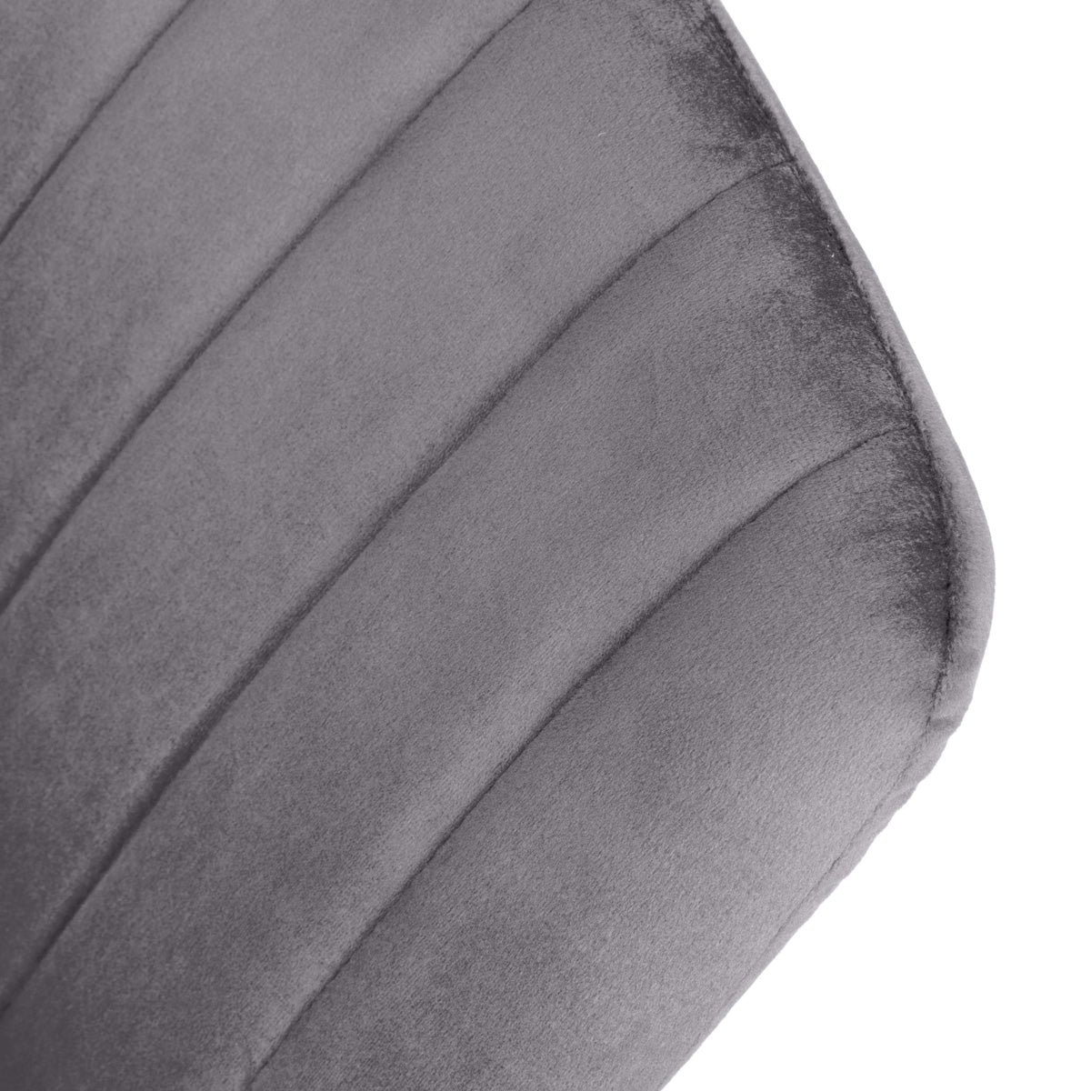 Brushed Velvet Dining Chairs in Set Of 4 - Lisbon