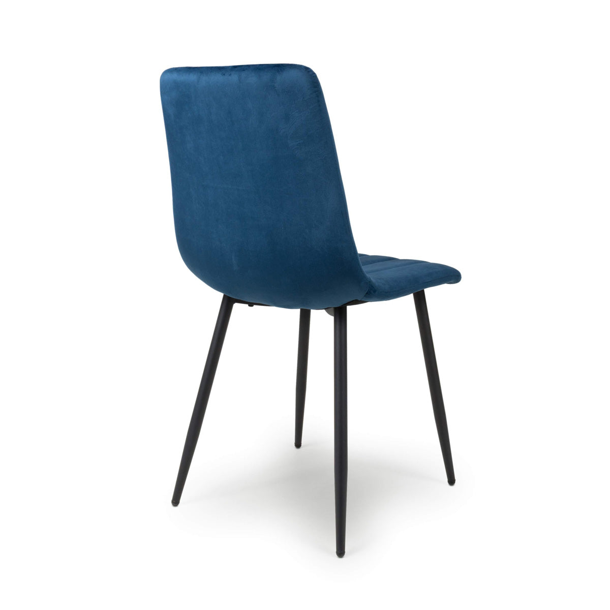 Brushed Velvet Dining Chairs in Set Of 4 - Lisbon