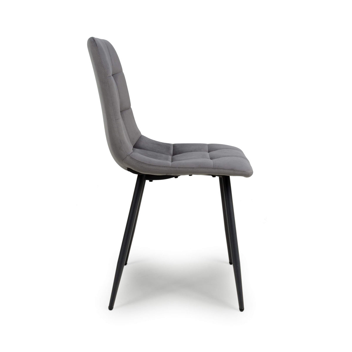 Brushed Velvet Dining Chairs in Set Of 4 - Madison