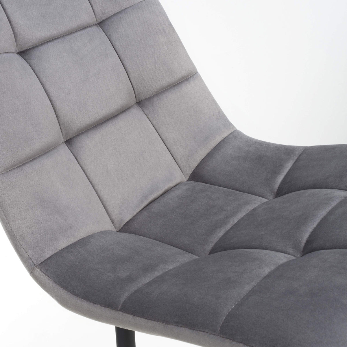Brushed Velvet Dining Chairs in Set Of 4 - Madison