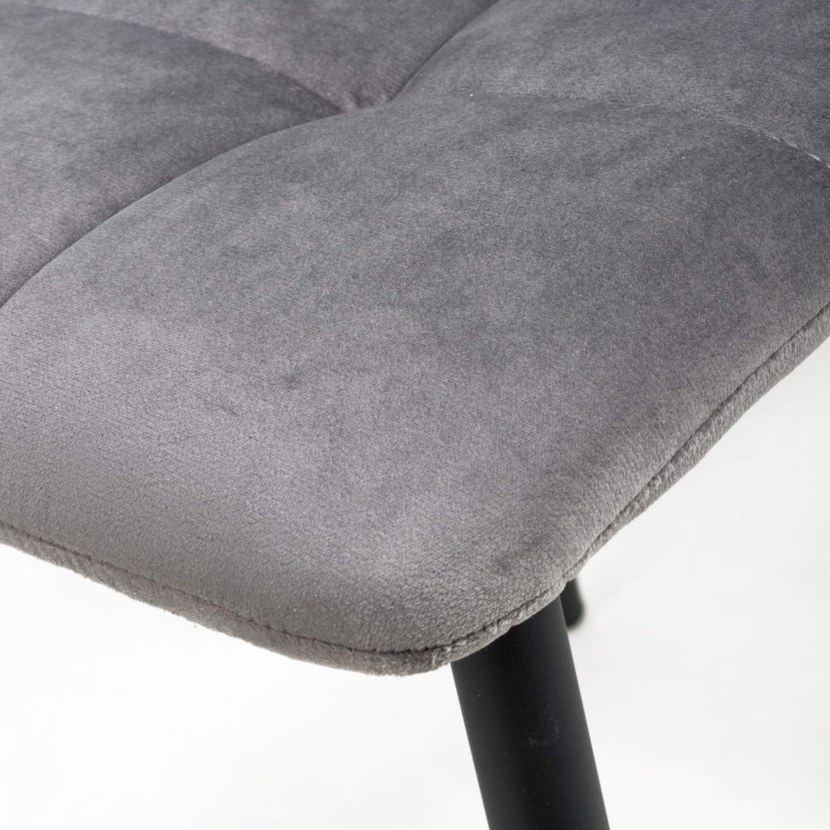 Brushed Velvet Dining Chairs in Set Of 4 - Madison