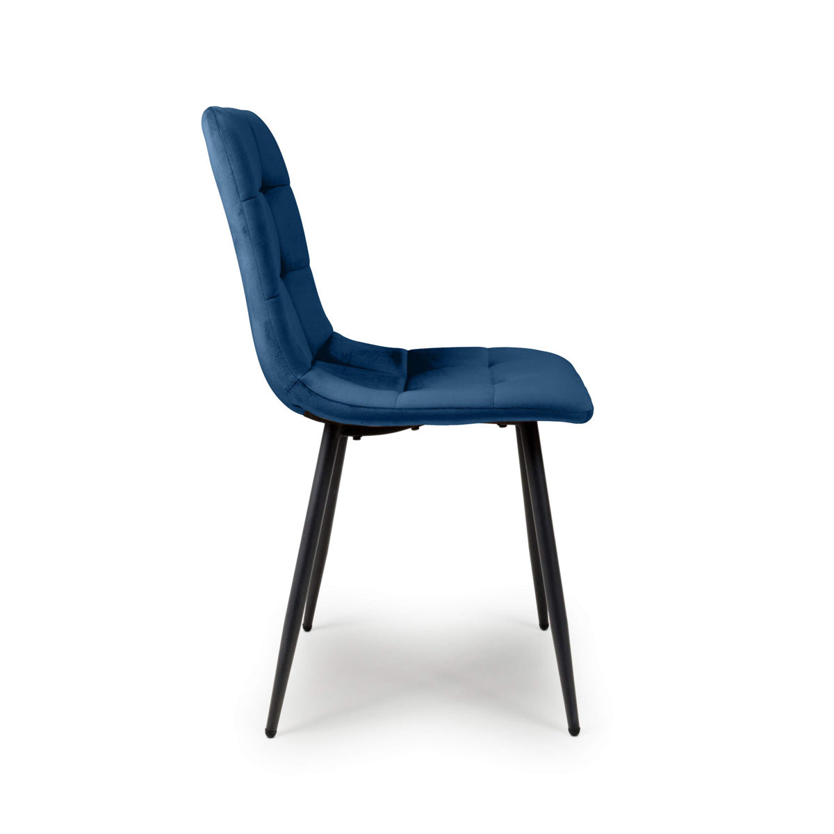 Brushed Velvet Dining Chairs in Set Of 4 - Madison