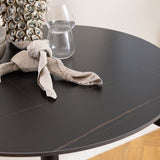 Ceramic Bar Table for 2 to 4 People Round - Malta